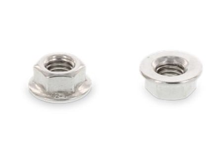 Гайка М4 з фланцем, А2, DIN 6923